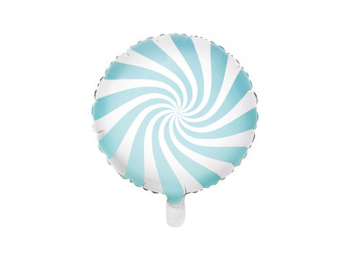 Picture of FOIL BALLOON CANDY BABY BLUE 18 INCH